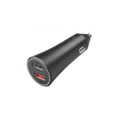 Зарядно устройство за кола Xiaomi, GDS4147GL, Quick Charge, 37W, 2 X USB, Черен