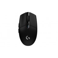 Мишка Logitech Wireless Lightspeed G304, 12 000 DPI, сензор HERO, LED индикатор, черен