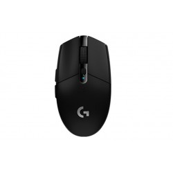Мишка Logitech Wireless Lightspeed G304, 12 000 DPI, сензор HERO, LED индикатор, черен