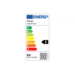 Регулируема LED таванна лампа, BeSmart, 85w 8350lm, с дистанционно управление/приложение 3000k-6500k, креативен дизайн с 10 венчелистчета, за всекидневна, спалня, всекидневна