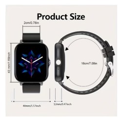 Смарт Часовник BeSmart Y13, Черен