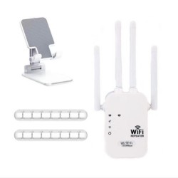 Усилвател на безжичен сигнал BeSmart 1200Mbps трансфер, Dual-Band 2.4G-5G