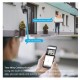 Камера за наблюдение BeSmart, PTZ, 8MP, Автоматично проследяване, Нощно виждане, 3LENS 8MP ADD 64G, EU щепсел, Черен Камери за видеонаблюдение за външен монтаж