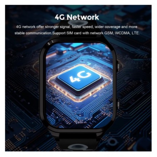 Детски GPS смарт часовник BeSmart LT56, GPS наблюдение, WIFI, 1.83", HD камера, видео разговори, SOS бутон, училищен режим, GeoFence, шпионско наблюдение, 2 каишки, връзка за връзка, ЛилавBlack Friday