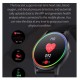 Смарт часовник BeSmart Y66 Pro, Водоустойчив IP68, 1.28 инчов HD Full touch control, Резолюция 240*240 пиксела, Батерия 160mAh, ЧеренBlack Friday