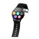 Смарт часовник BeSmart Y66 Pro, Водоустойчив IP68, 1.28 инчов HD Full touch control, Резолюция 240*240 пиксела, Батерия 160mAh, ЧеренBlack Friday