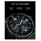Смарт часовник BeSmart Y66 Pro, Водоустойчив IP68, 1.28 инчов HD Full touch control, Резолюция 240*240 пиксела, Батерия 160mAh, ЧеренBlack Friday