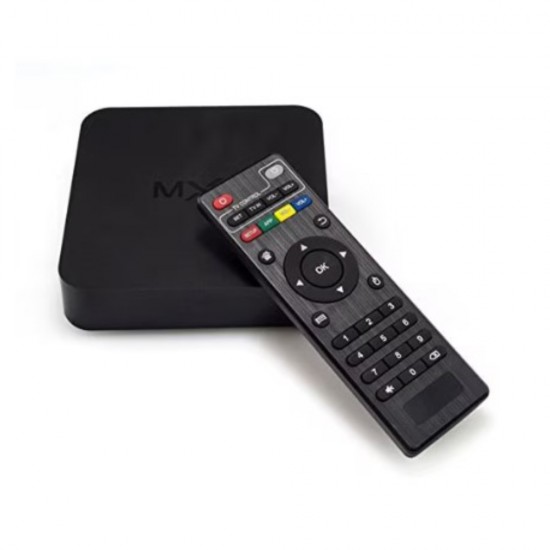 TV BOX BeSmart MXq 4K Android 7.1.2 ОS. 1GB/8GB 1.5GHz HDR WIFI, Черен