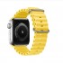 BeSmart Каишка за Apple Watch релеф 42–49 мм, жълта