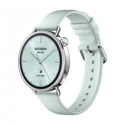 Смарт Часовник Xiaomi Watch S4 41mm Fluororubber Strap(Mint Green)