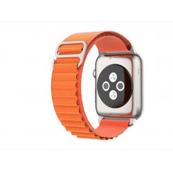 BeSmart D0DK17YBM каишка за смарт часовник за Apple Watch 42/44/45/49 мм, оранжева
