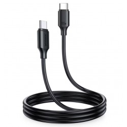 Кабел за зареждане и пренос на данни Joyroom USB - USB Type C, 480Mb/s, 60W,  1m., черен
