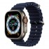 BeSmart Каишка за Apple Watch релеф 42–49 мм, тъмносин