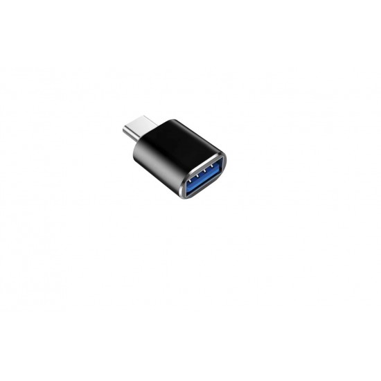 Адаптер BeSmart, USB 3.0 OTG -Type-C, ЧеренUSB Кабели за смарт телефони