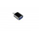 Адаптер BeSmart, USB 3.0 OTG -Type-C, ЧеренUSB Кабели за смарт телефони