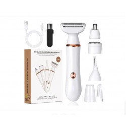BeSmart C2000 epilator electric multifuncțional 4 în 1 cu încărcare USB, alb