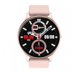 Смарт часовник Smartis DT88 Pro, IP67, Калории, Крачки, Bluetooth, Розов