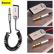 Адаптер Baseus BА01, USB, Wireless, Bluetooth 5.0, Aux, червен