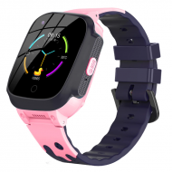 BeSmart LT25 4G детски GPS смарт часовник, 1,4 инча, видео разговор, HD камера, Android, SOS бутон, bluetooth, wifi, водоустойчив,  розов