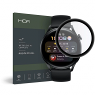 HOFI Hybrid Glass за Huawei Watch 3 46MM, Black – хибриден протектор за дисплей