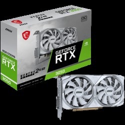 MSI RTX_3050_VENTUS_2X_XS_WHITE_8G_OC