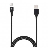 Tellur USB кабел - Micro USB магнитен конектор, 1м, черен