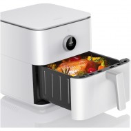Фритюрник без мазнина Xiaomi Smart Air Fryer BHR7358EU, 1800W, 6.5 л, 50-60Hz, 220-240V, Xiaomi Home приложение, Регулируема температура, Бял