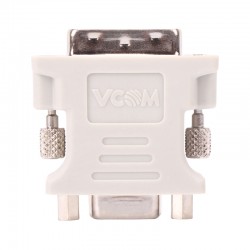 VCOM CA301 – адаптер DVI-I 24+5 M към VGA HD 15F