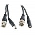 OEM DC+BNC-10m готов коаксиален кабел с BNC и захранващи конектори, 10 м