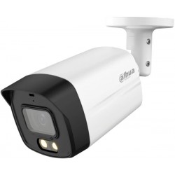 Dahua HAC-HFW1509TLM-A-LED cameră HDCVI Full-color de 5MP pentru supraveghere video, cu microfon încorporat