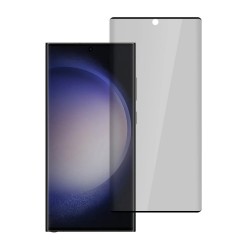 Samsung Galaxy S23 Ultra 5G – Стъклен протектор Privacy, черен
