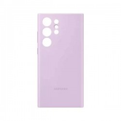 Samsung Galaxy S23 Ultra Silicone Ring Case, лилав силиконов калъф
