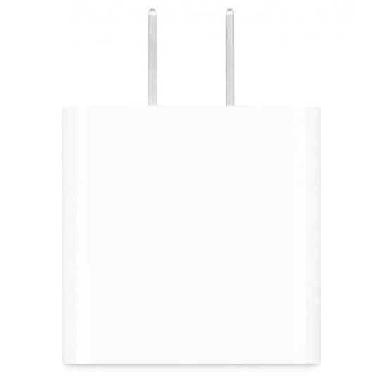 Зарядно Apple за iPhone, iPad, 20W, USB-C, Бял с кабелЗарядни устройства за смарт телефони
