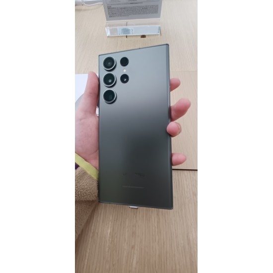 9D Стъклен Протектор за Samsung Galaxy S23 Ultra 5G, ЧеренЗащитни Фолиа за Мобилни Телефони