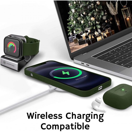 Силиконов кейс , BeSmart Iphone 14 pro max тъмно зеленКалъфи за мобилни телефони