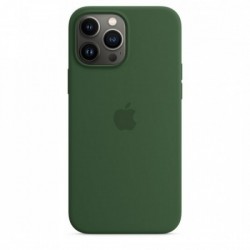 BeSmart iPhone 14 Pro силиконов кейс, тъмно зелен