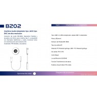 BeSmart 19394 adaptor audio USB-C la 3,5 mm cu DAC, funcție pentru apeluri, 12 cm, gri