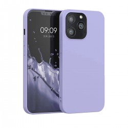 BeSmart Силиконов кейс за iPhone 14 Pro Max, светло лилав
