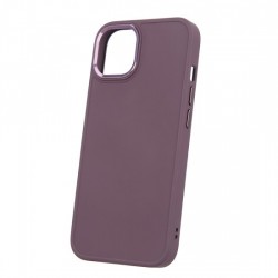 BeSmart Силиконов кейс за iPhone 15 Pro, тъмнолилав