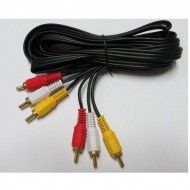4468941 – Кабел 3RCA към 3RCA, 1.5 m
