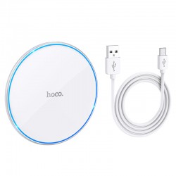 Hoco CW6 Pro Безжично зарядно устройство Fast Charging Pad 15W