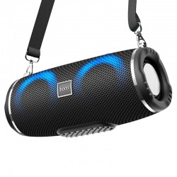 Hoco HC12 Sports boxă Bluetooth portabilă cu iluminare LED, Black