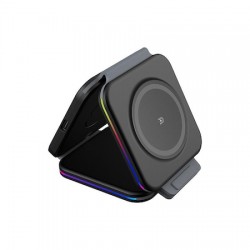 BeSmart 10399 – Încărcător wireless magnetic 3 în 1 pentru telefon, ceas și căști