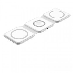 BeSmart 10399 – Încărcător wireless magnetic 3 în 1 pentru telefon, ceas și căști