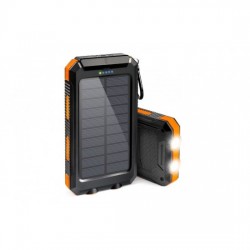 BeSmart 1500 baterie solară externă de 20.000 mAh, IP68, lanternă LED dublă, busolă