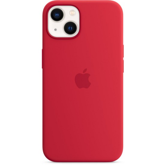 Силиконов кейс BeSmart за Iphone 13, Червен Калъфи за мобилни телефони