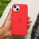 Силиконов кейс BeSmart за Iphone 13, Червен Калъфи за мобилни телефони
