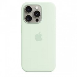 BeSmart Силиконов кейс за iPhone 15 Pro Max, мента