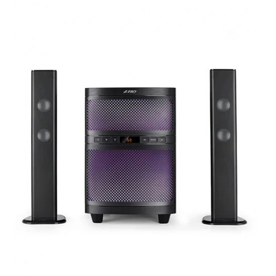 Аудио Колони Fenda T-200X 2.1, 70W RMS (17.5Wx2+35W), BT 5.0/AUX/USB/FM, ЧерниТонколони за компютър