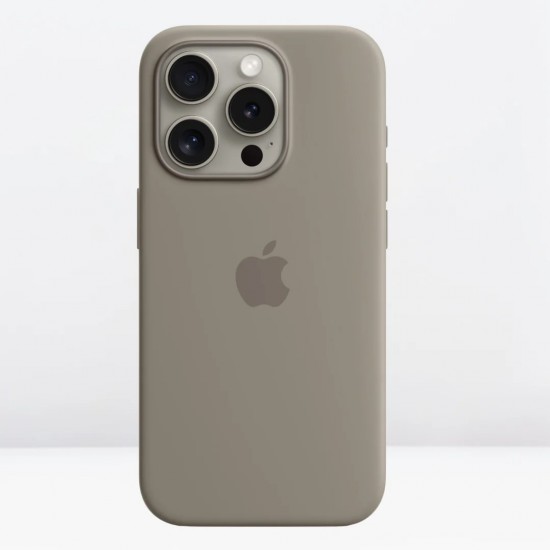 Защитен калъф BeSmart Silicone Case with MagSafe, За iPhone 16 Pro Max, Clay